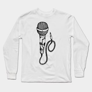 microphone Long Sleeve T-Shirt